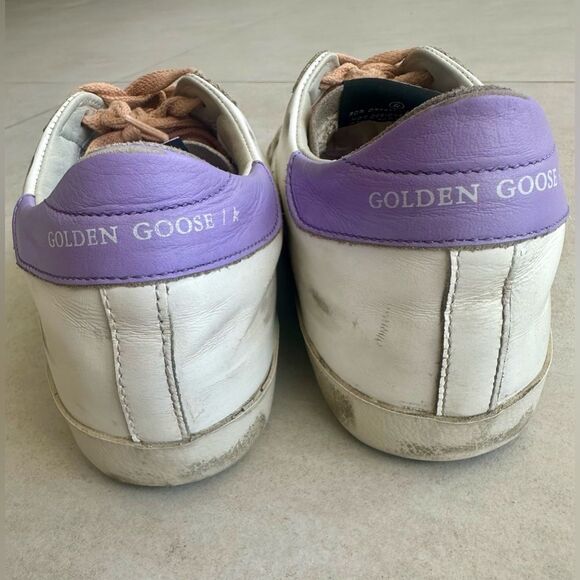 GOLDEN GOOSE Super-Star leather sneakers size 37 - Picture 9 of 14